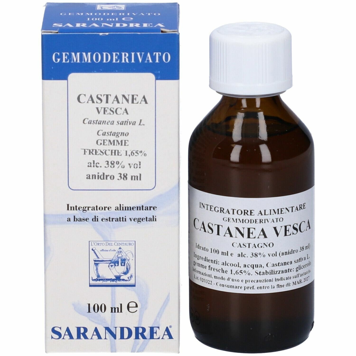 Sarandrea Betula Verrucosa Macérat glycériné 60 ml