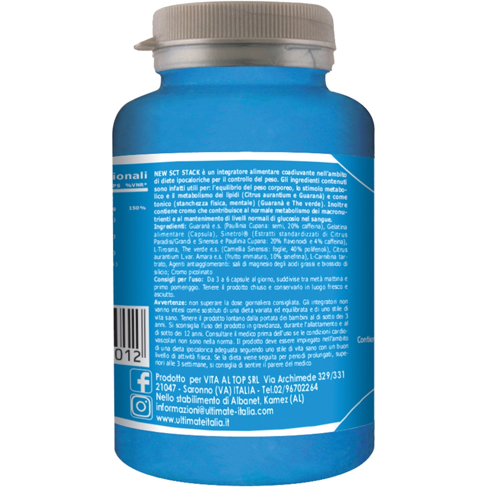 Ultimate Sct Stick 120 Capsule