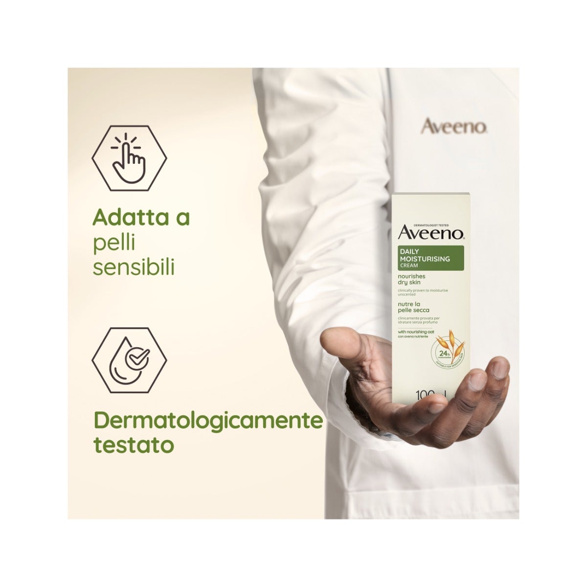 Aveeno Daily Moisturising Crema Idratante 100 ml