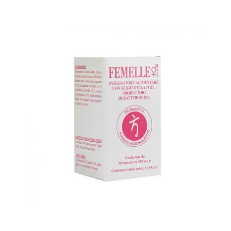 Femelle 30 Capsule Integratore per Equilibrio Femminile