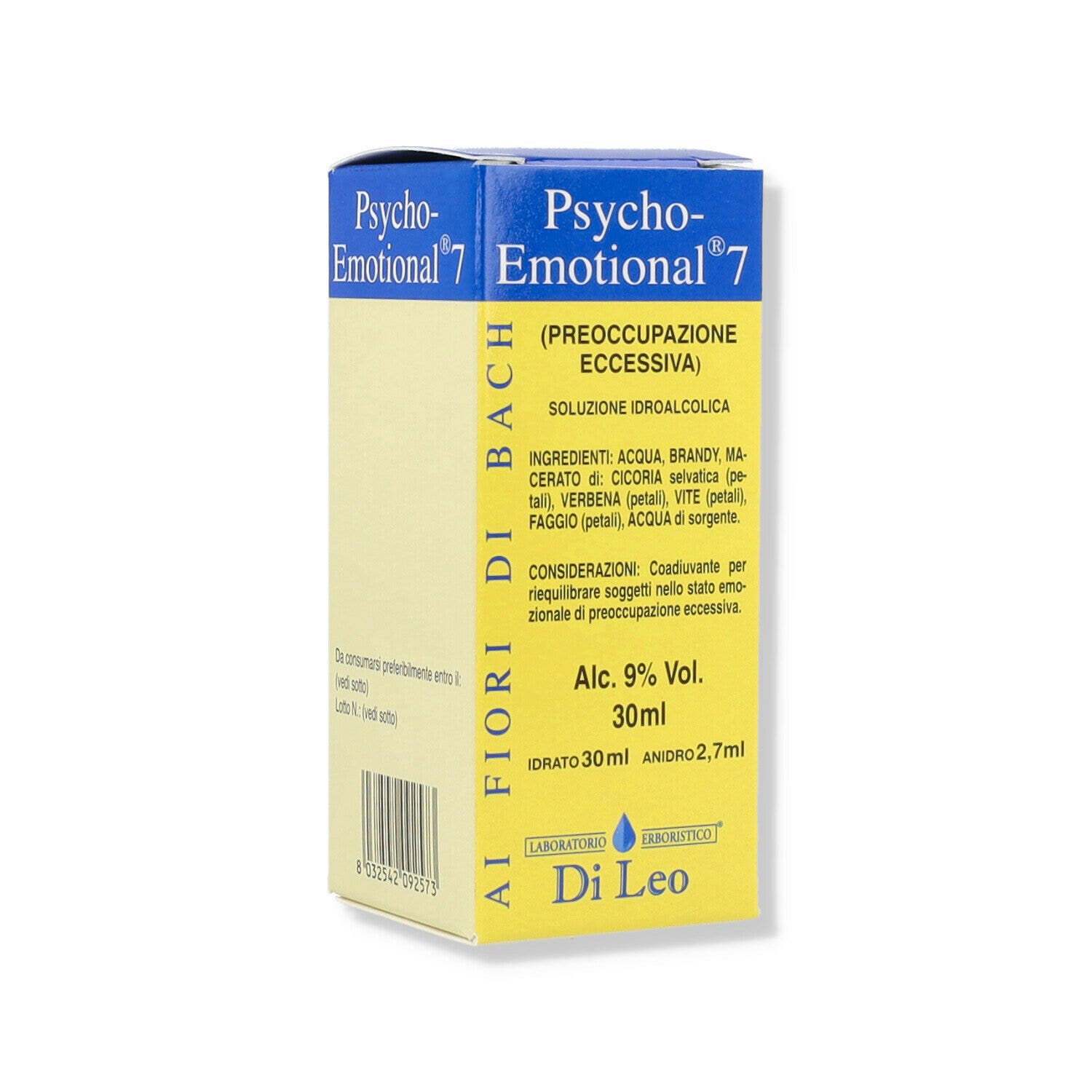 Di Leo Psycho Emotional 7 Inquiétude 30 ml