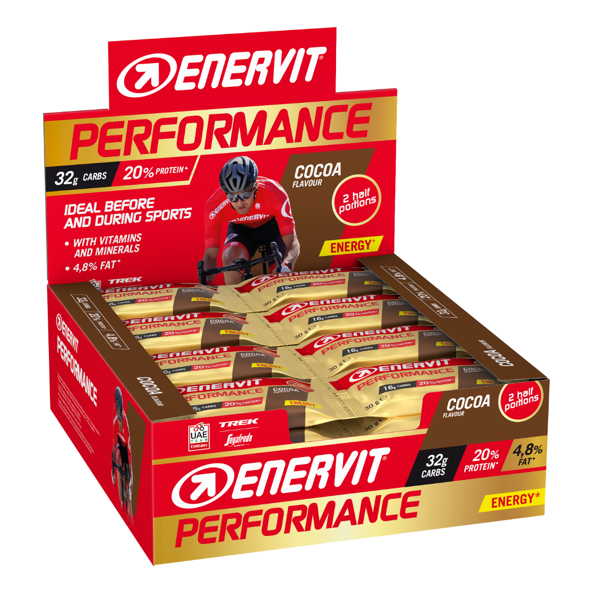 Enervit Performance Bar Double Cacao 2x30g