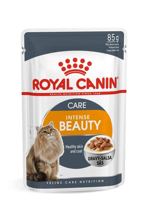 Royal Canin Feline Intense Beauty Gravy Umido Per Gatti Adulti Bustine 12x85g