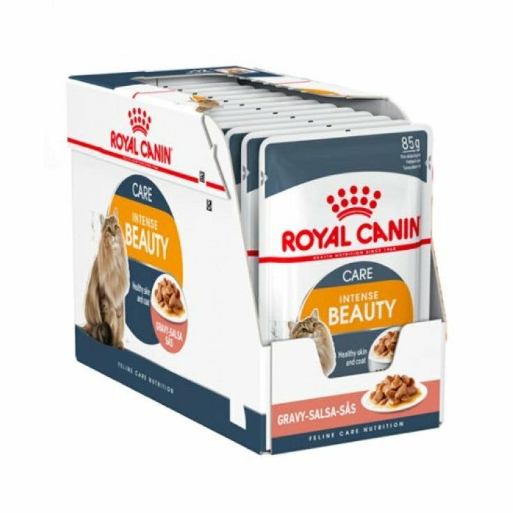 Royal Canin Feline Intense Beauty Gravy Umido Per Gatti Adulti Bustine 12x85g