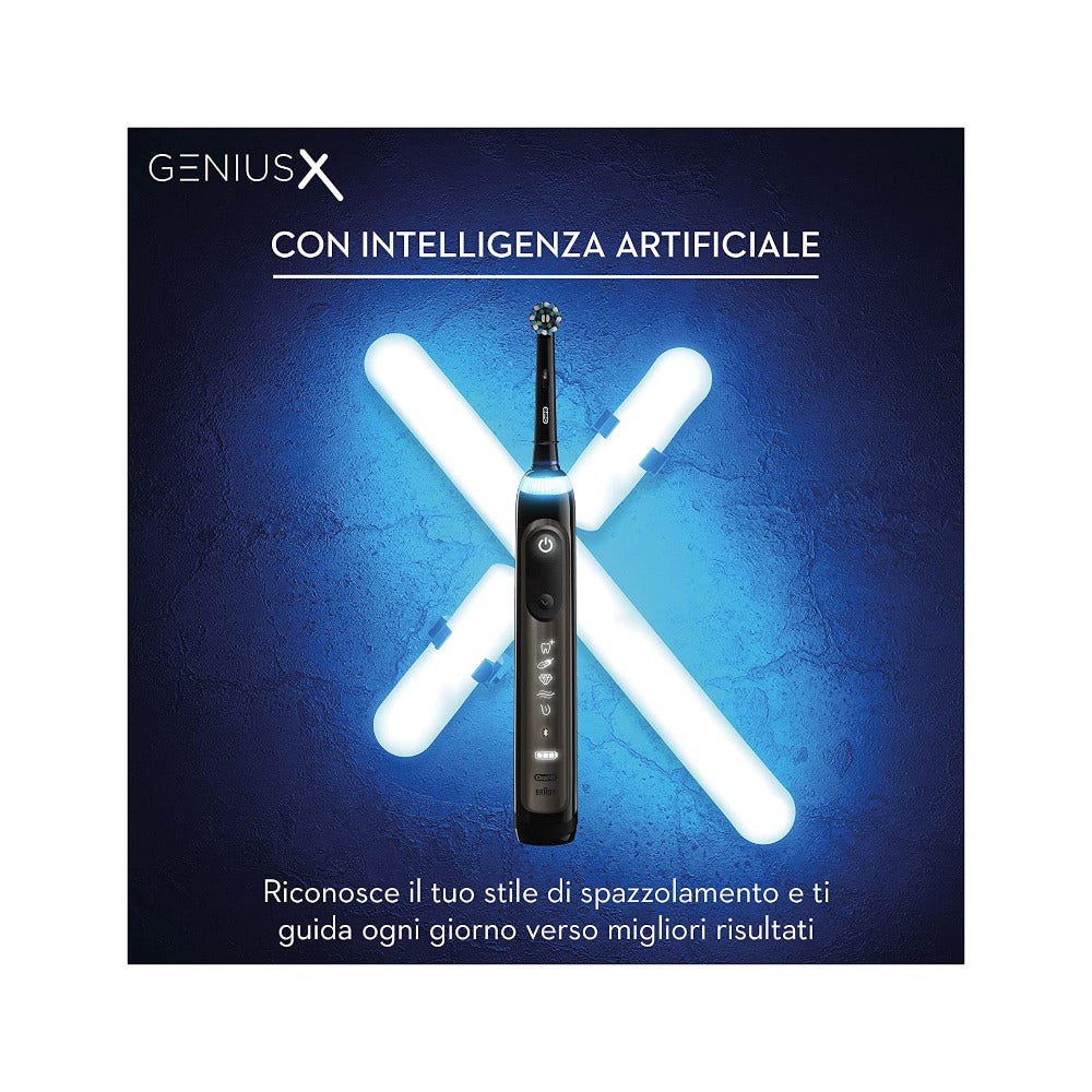 Oral-B Genius X Spazzolino Elettrico Ricaricabile Nero