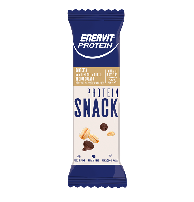 Enervit Protein Snack Céréales et Chocolat 8 barres