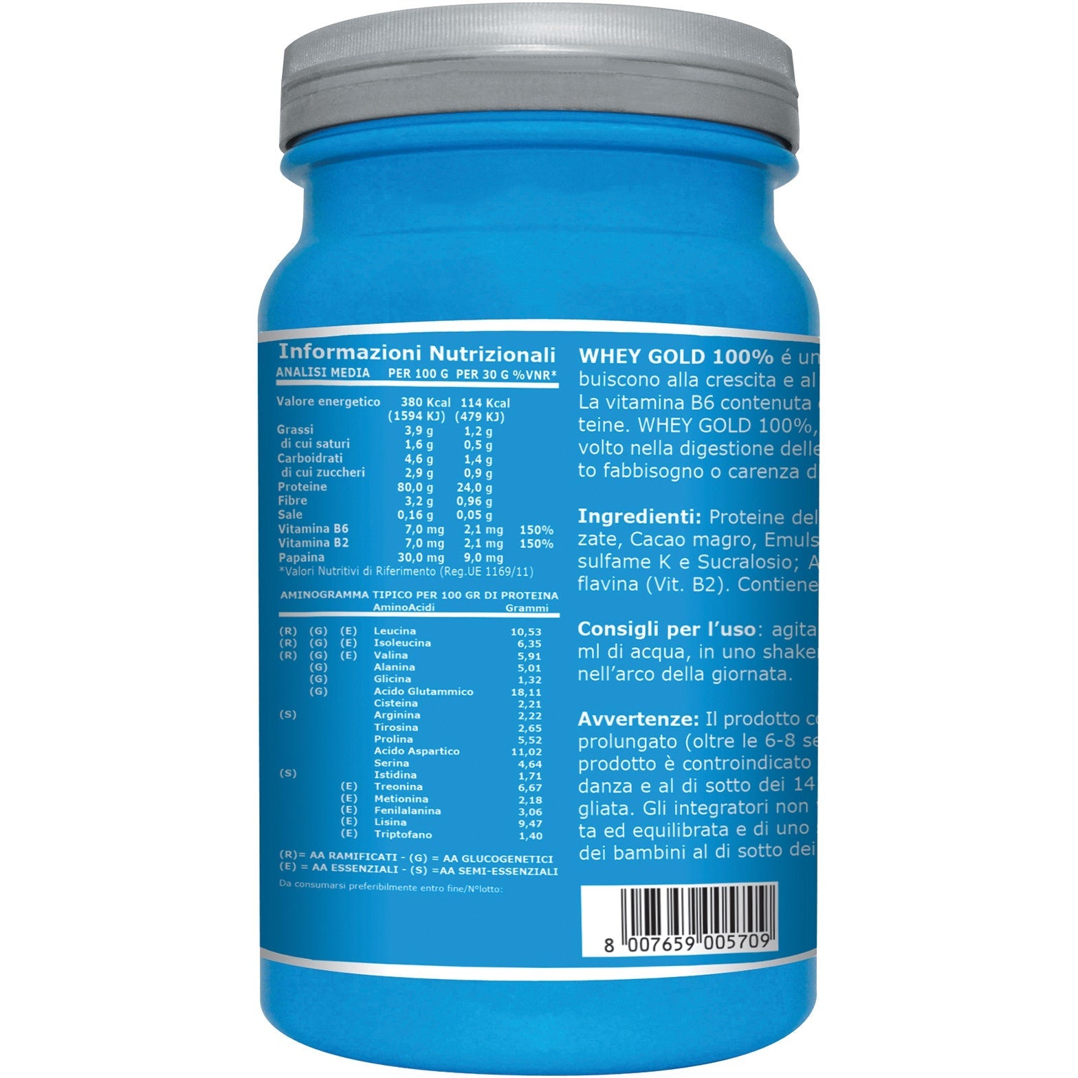 Ultimate Whey Gold 100% Cacao 750g