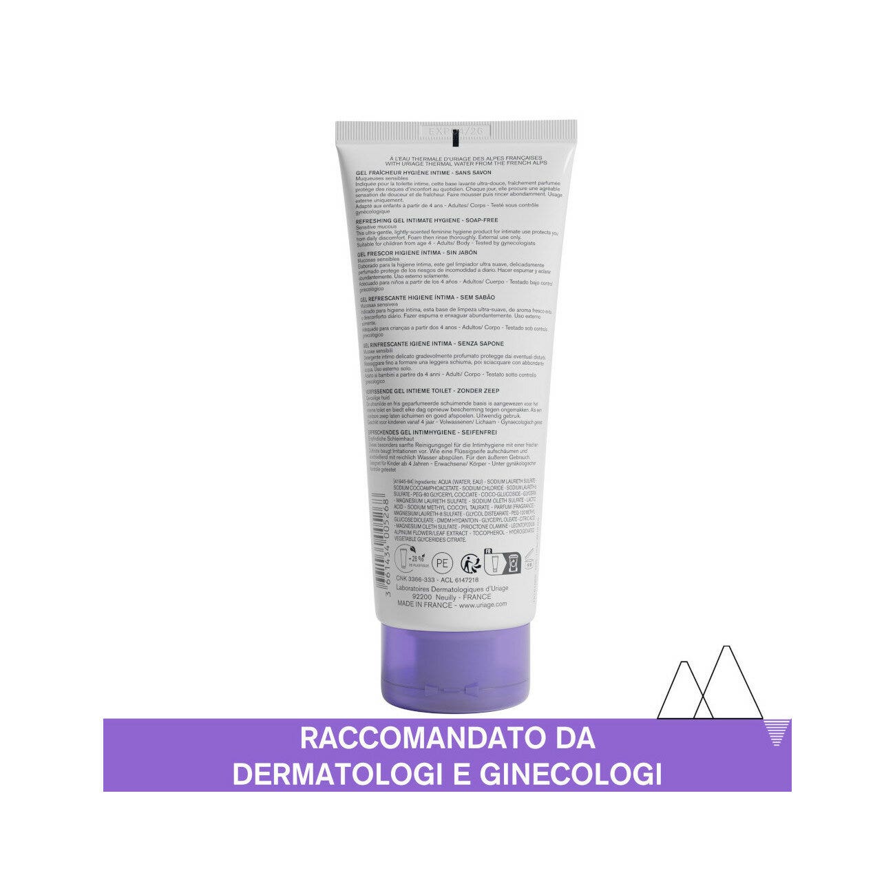Uriage Gyn Phy Detergente Intimo Rinfrescante 200ml