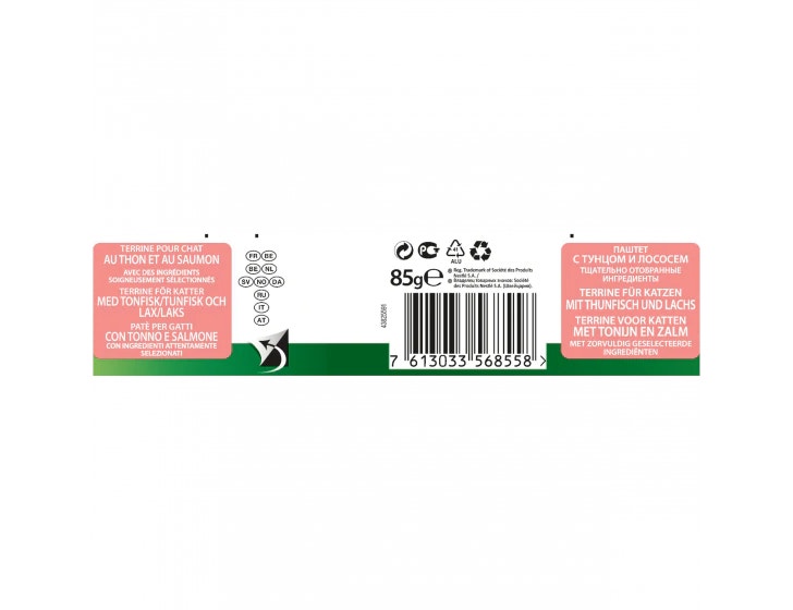 Purina Pro Plan Sterilised Gatto Patè Salmone E Tonno Lattina 85g