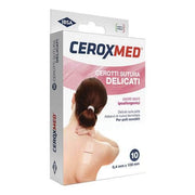 Ceroxmed Cerotti Per Sutura Delicati 6,4x108mm 10 Pezzi