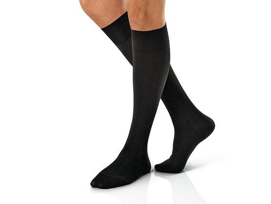 Jobst Casual For Men Calza Compressiva 15-20mmHg Gambaletto Blu Taglia L