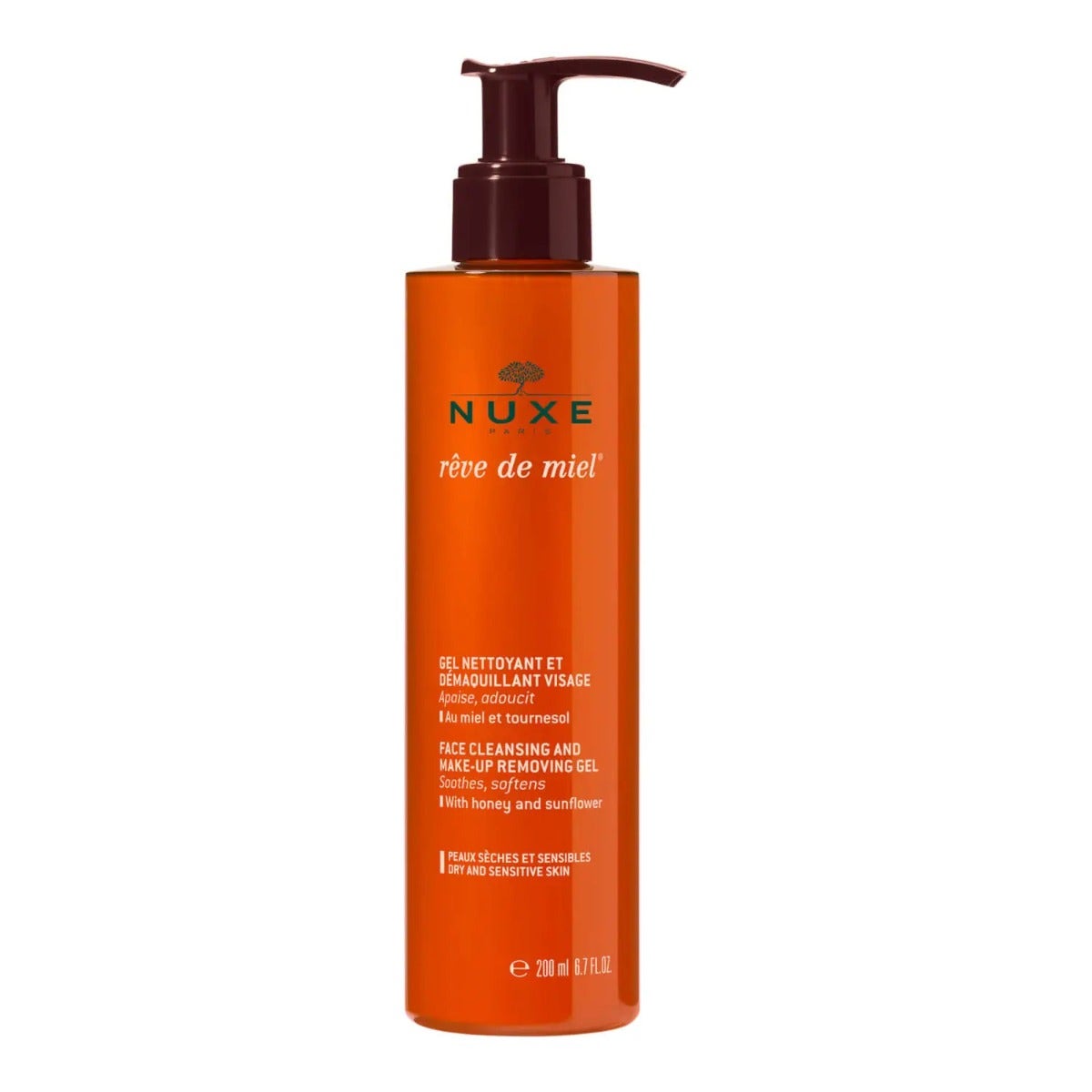 Nuxe Rêve De Miel Gel Struccante E Detergente 200ml