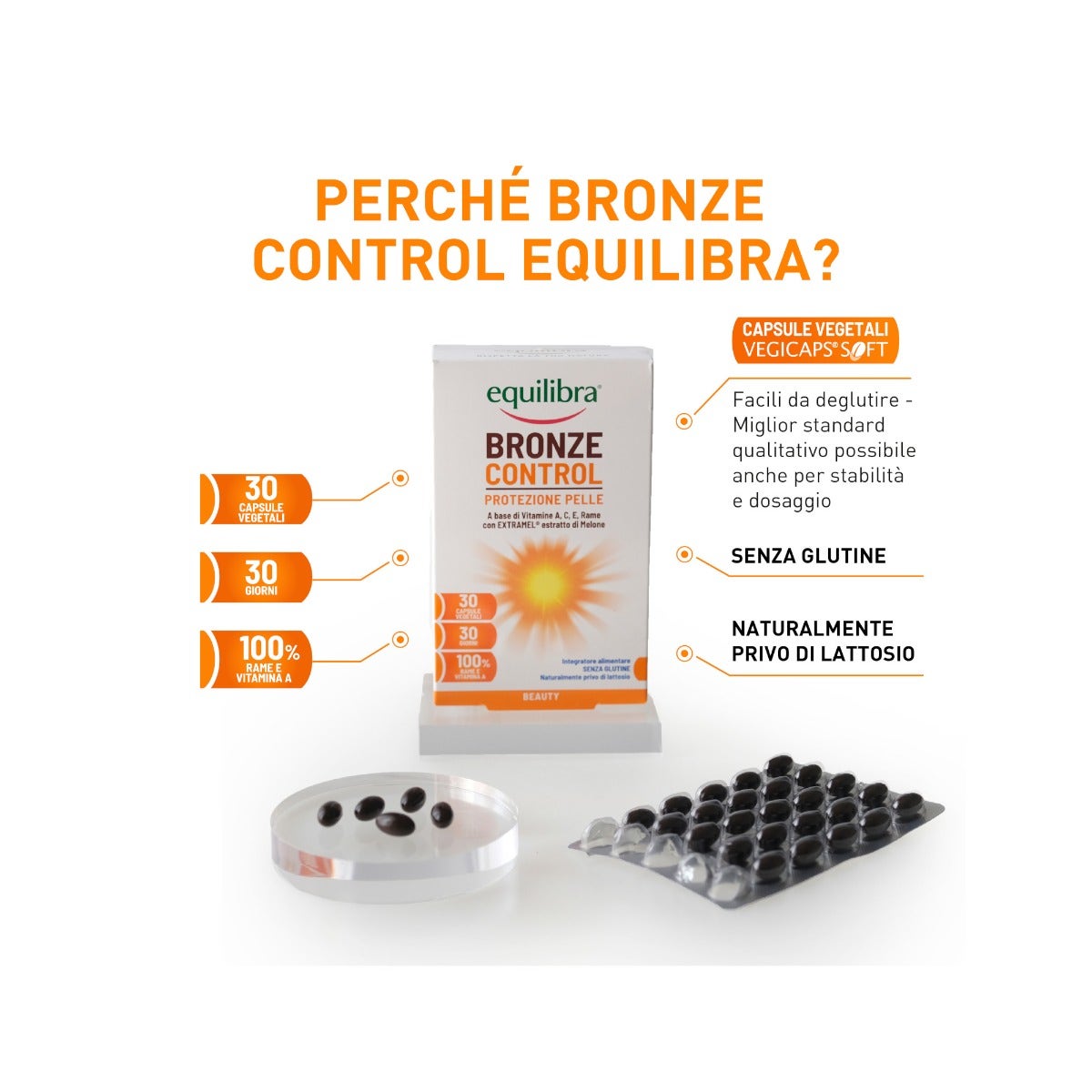 Equilibra Bronze Control 30 gélules