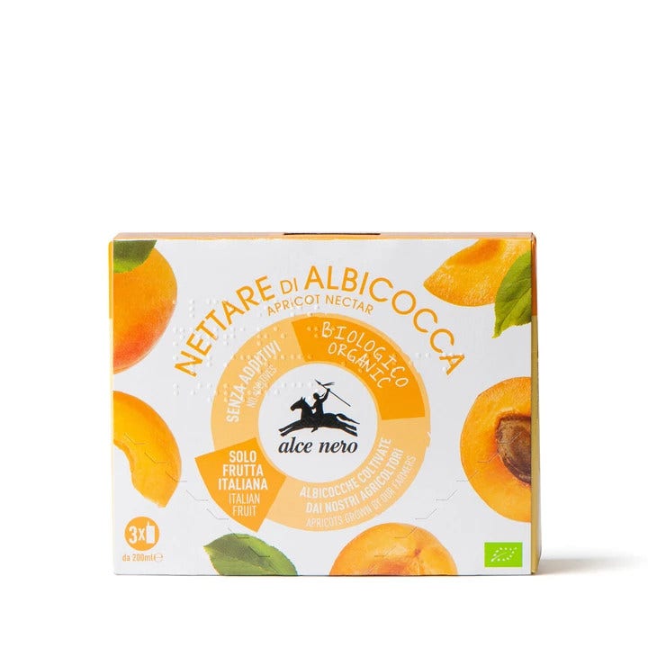 Nettare Albicocca Bio 3x200ml