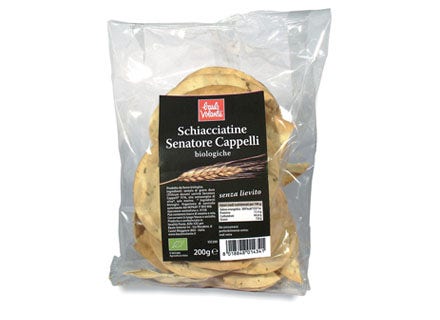Baule Volante Schiacciatine Senatore Cappelli Senza Lievito 200g