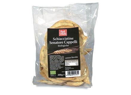 Baule Volante Schiacciatine Senatore Cappelli Senza Lievito 200g