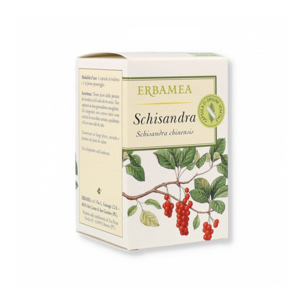Erbamea Schisandra 50 Capsule Vegetali