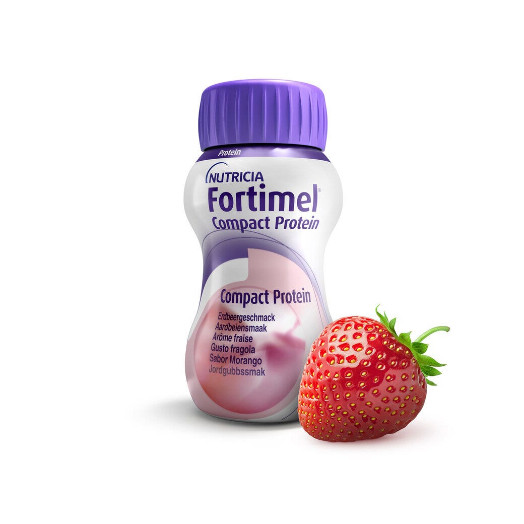 Fortimel Compact Protein Cool Frutti Rossi 4x125ml