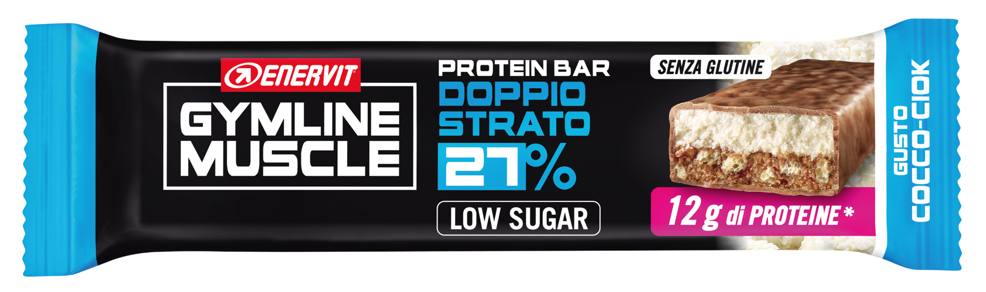 Enervit Gymline Protein Bar 27% Cocco Ciok 45g