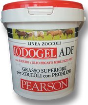 Guglielmo Pearson Iodogel ADF, graisse pour sabots de chevaux, 1 kg