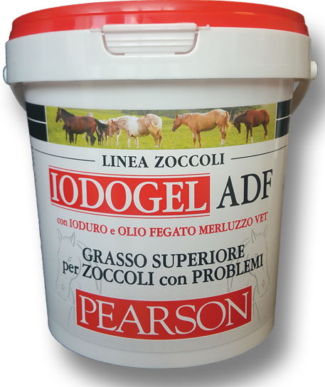Guglielmo Pearson Iodogel ADF Grasso Zoccoli Per Equini 5kg
