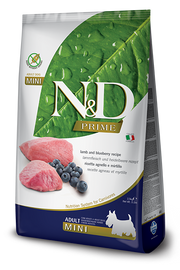 Farmina N&D Prime Agnello E Mirtillo Cani Adulti Taglia Mini Sacco 2,5kg