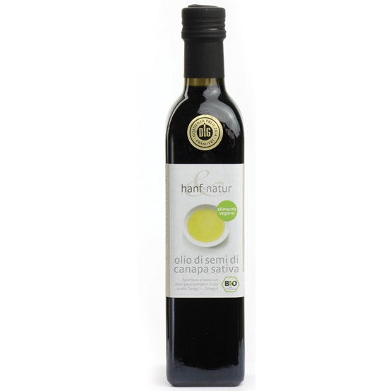 Hanf&Natur Canapa Olio Di Semi Bio 500ml