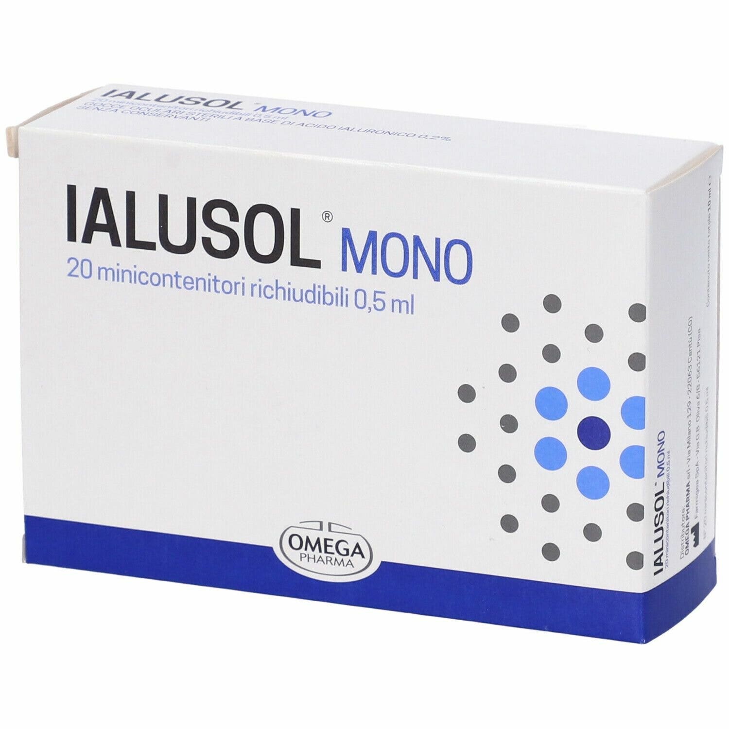 Ialusol Mono Gocce Oculari 20 fiale