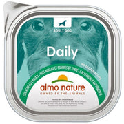 Almo Nature Daily Agneau et Pommes de terre – Nourriture humide pour chiens adultes, barquette de 300 g