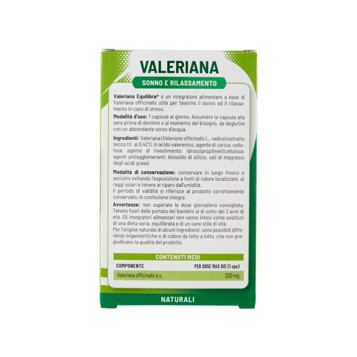Equilibra Valeriana 30 Capsule