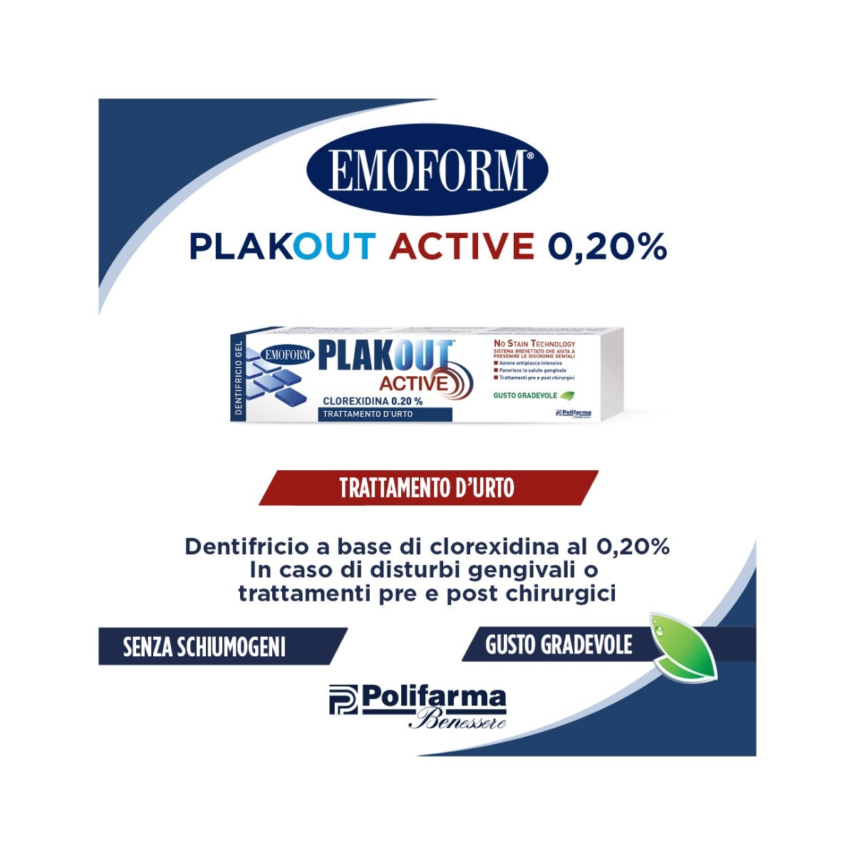 Plakout Active Dentifricio 0,20%