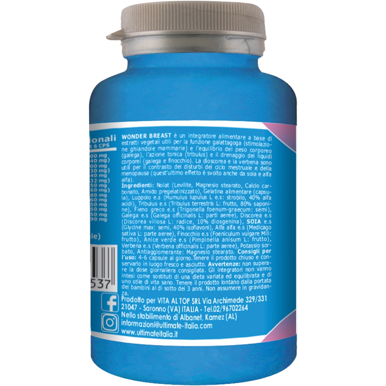 Ultimate Wonder Breast 120 Capsule Barattolo 89g