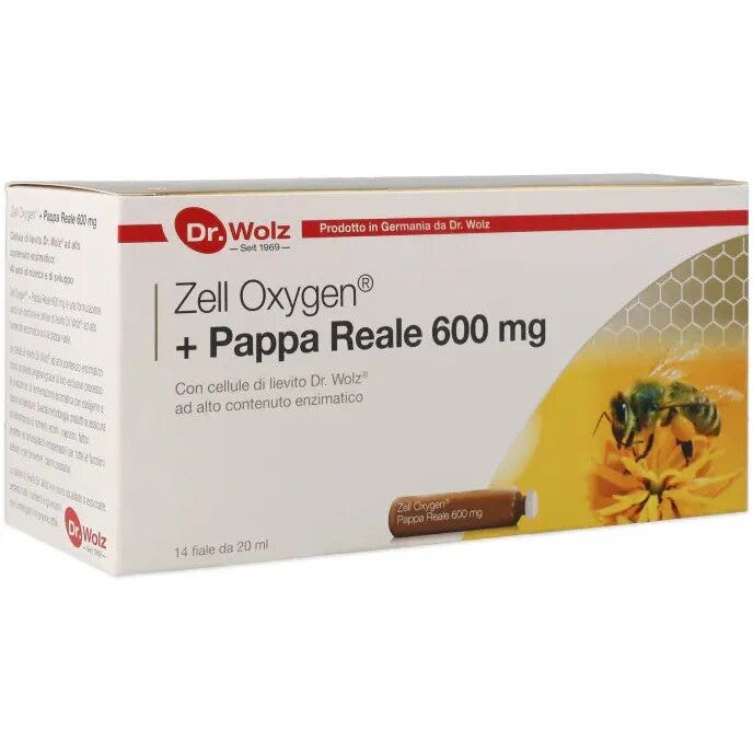 Dr. Wolz Zell Oxygen + Pappa Reale 14 Fiale Da 20ml Ciascuna