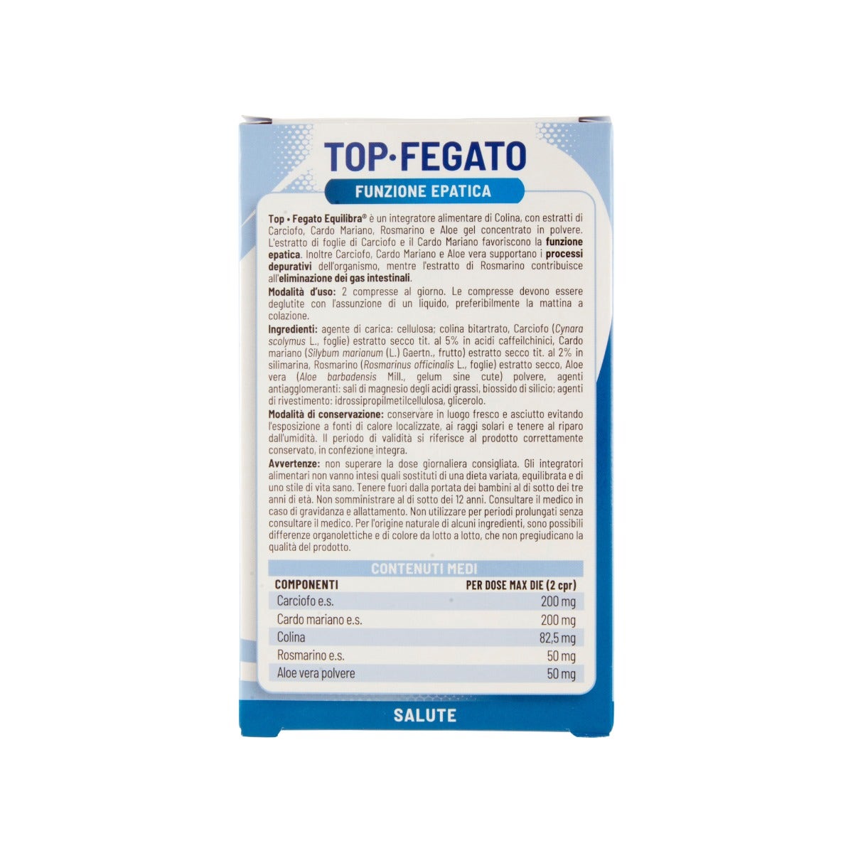 Equilibra Top Fegato Con Aloe 30 Compresse