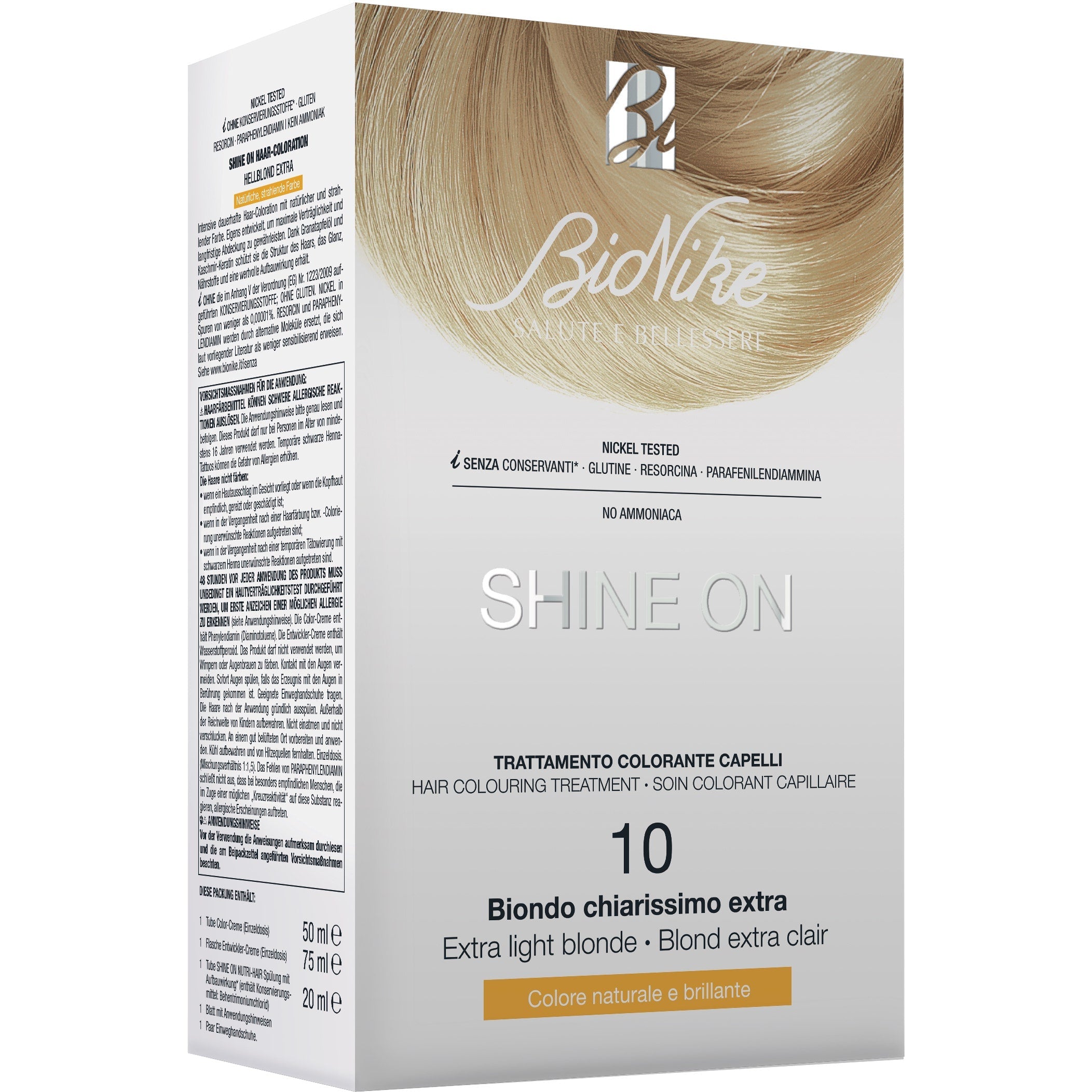 Bionike Shine On Biondo Chiarissimo Extra 10