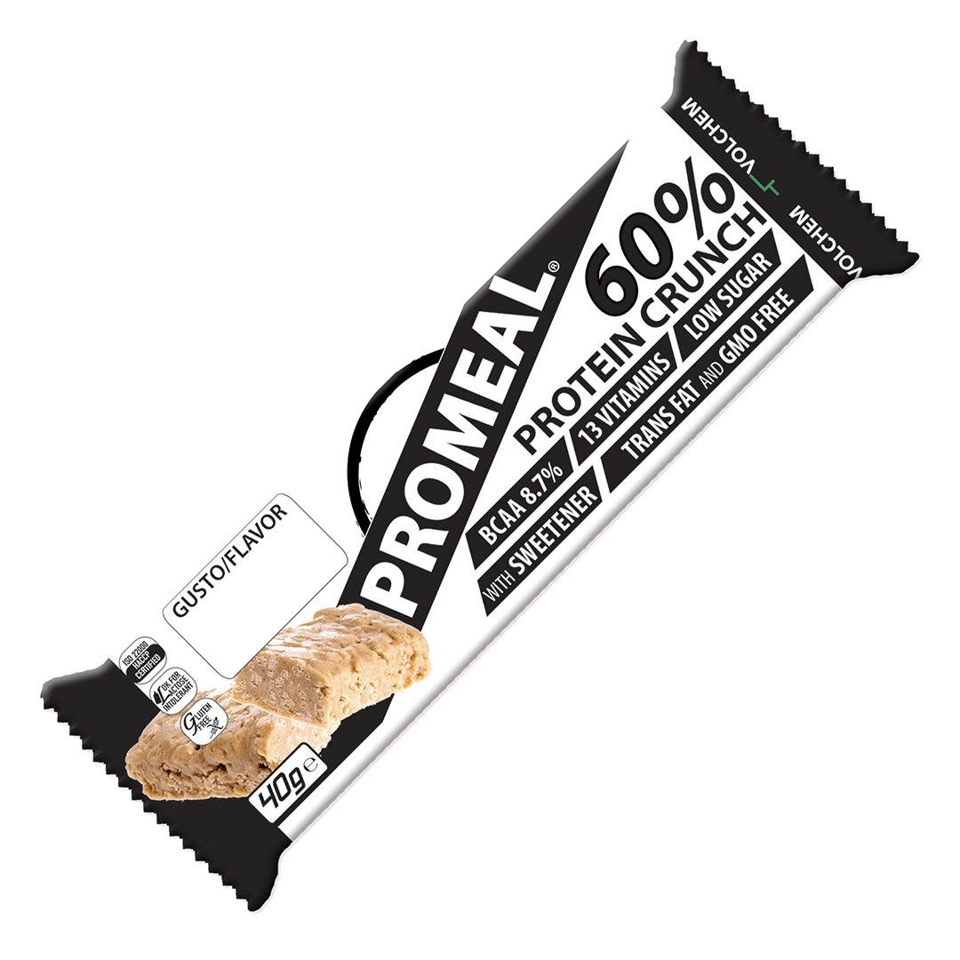 Promeal Protein Crunch 60% Barretta Proteica Gusto Vaniglia 40g
