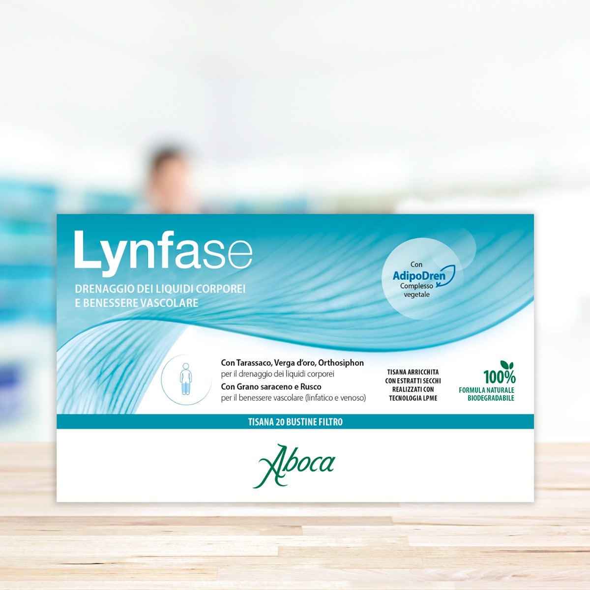 Aboca Lynfase Fitomagra Tisane 20 sachets