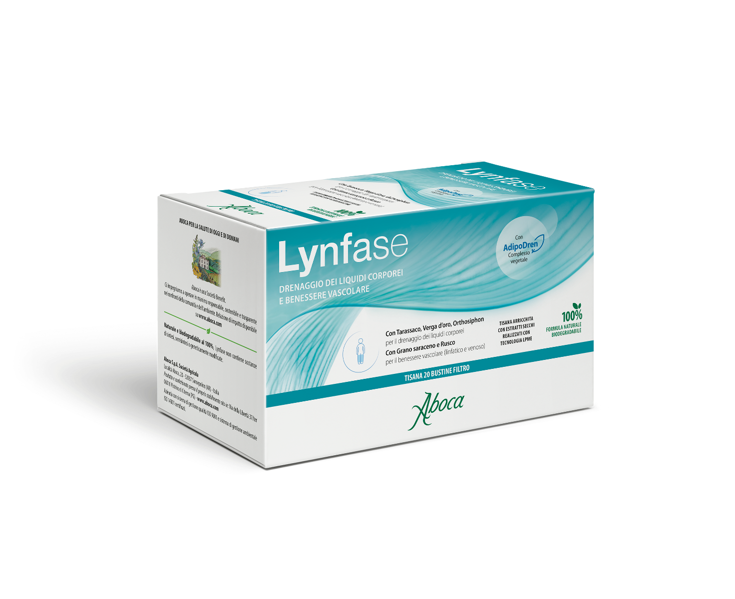 Aboca Lynfase Fitomagra Tisane 20 sachets