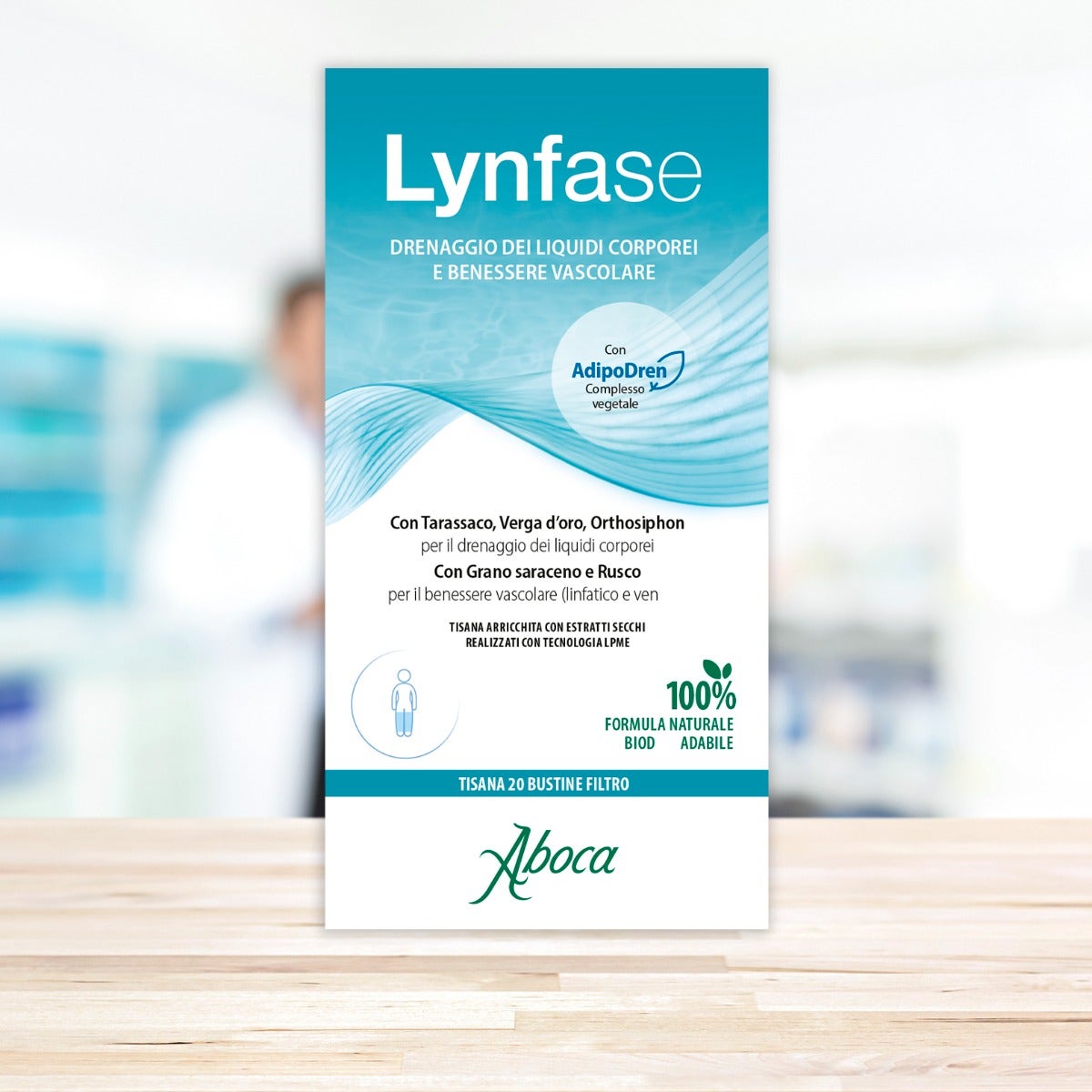 Aboca Lynfase Fitomagra Tisane 20 sachets
