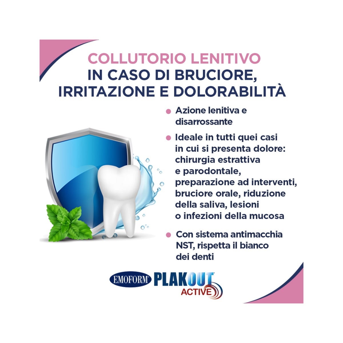 Plakout Active Sollievo 200ml