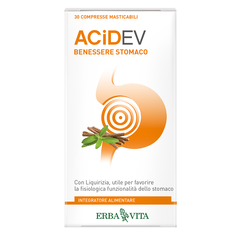 Erba Vita AcidEV 30 Compresse Masticabili
