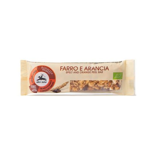 Alce Nero Barretta Farro E Arancia Con Cioccolato Bio 22g