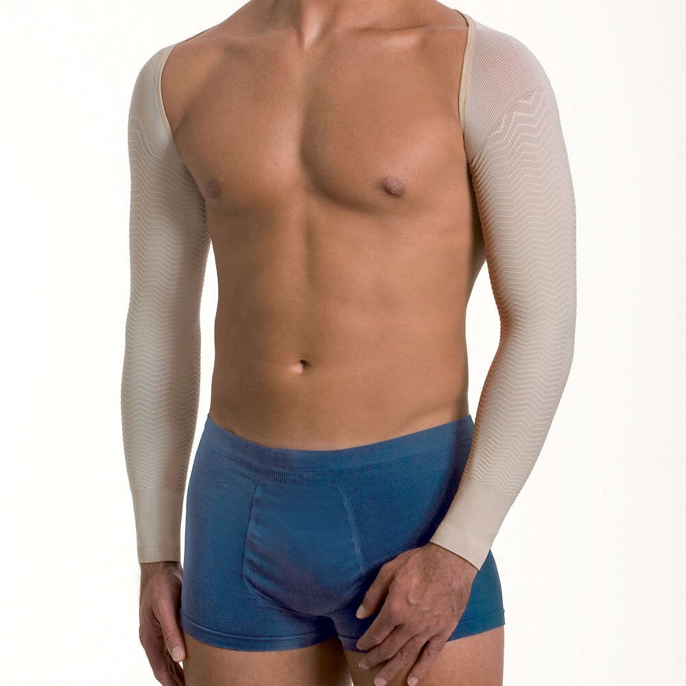 Solidea Silver Wave Slimming Sleeves Maniche Massaggianti Colore Noisette Taglia M