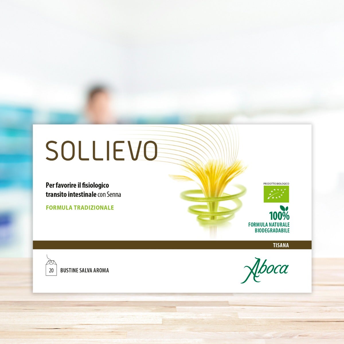 Aboca Sollievo Bio Tisane Bien-être Naturel 20 sachets 44 g