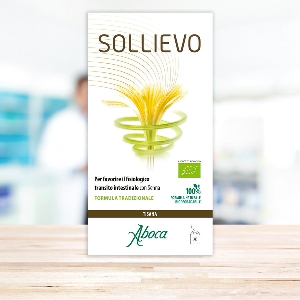 Aboca Sollievo Bio Tisane Bien-être Naturel 20 sachets 44 g