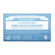 Dr. Bronner's Puro Sapone Solido Bio Senza Profumo 140g