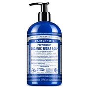 Dr. Bronner's Sapone Di Zucchero Bio Menta Piperita 355ml