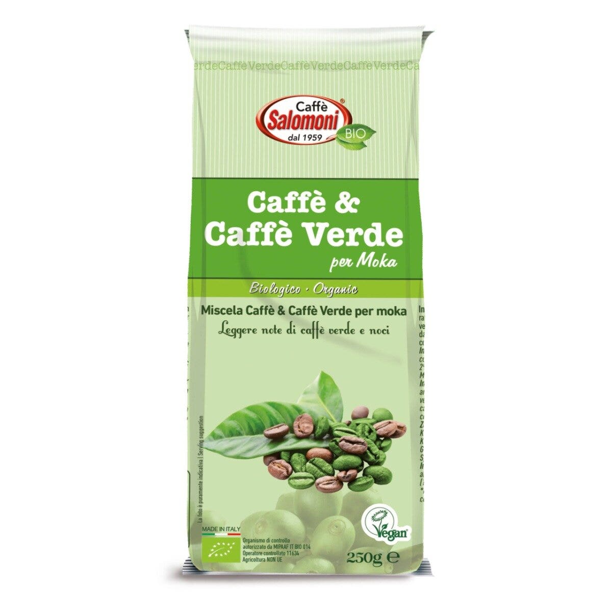 Salomoni Caffè & Caffè Verde Bio 250g