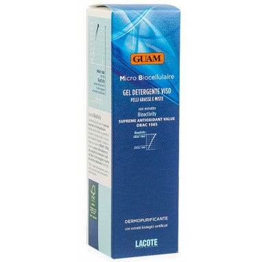 Guam Micro Biocellulaire Gel Detergente Pelli Grasse 50ml