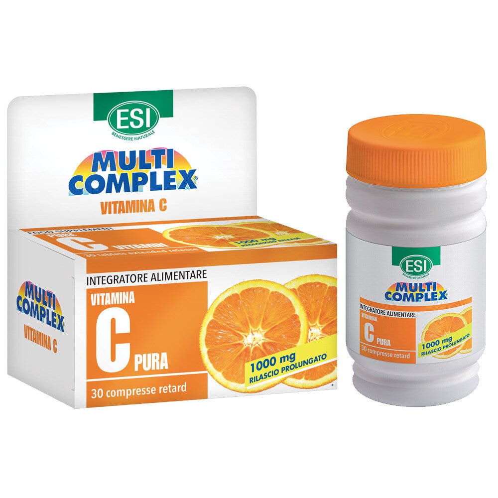 Esi Multicomplex Vitamine C Pure Retard 30 comprimés